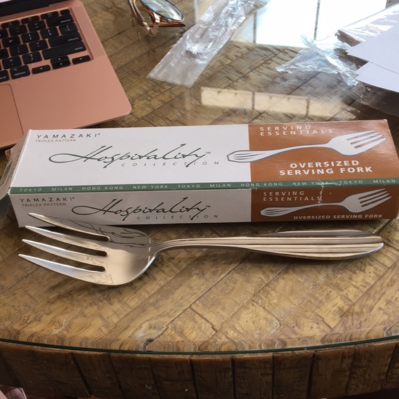 Yamazaki Dining New Yamazaki Triplex Oversized Serving Fork Poshmark